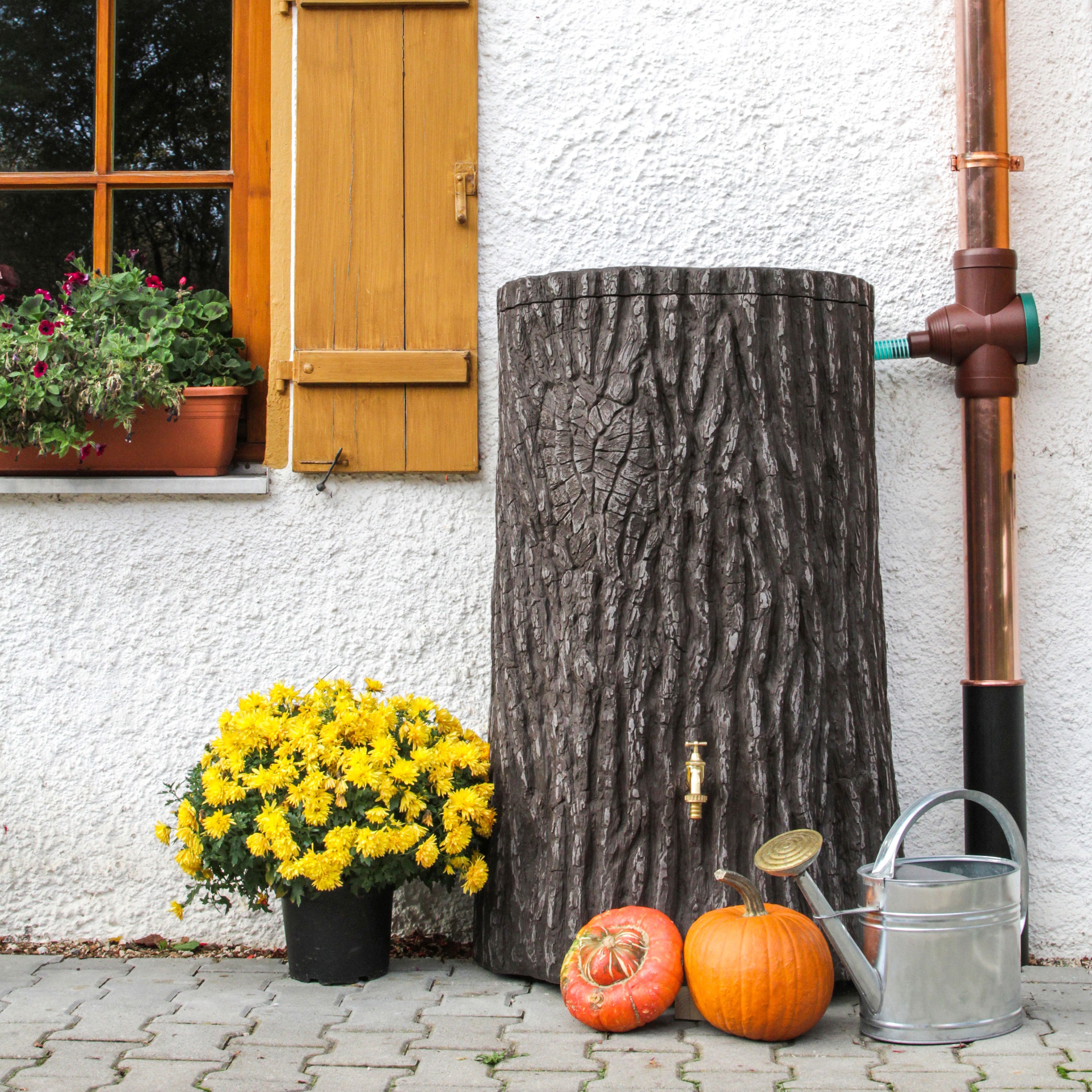 Regenwassertonne Evergreen Lite 300L dbr.